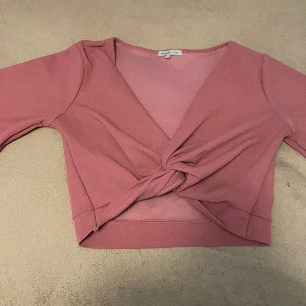 Pink crop